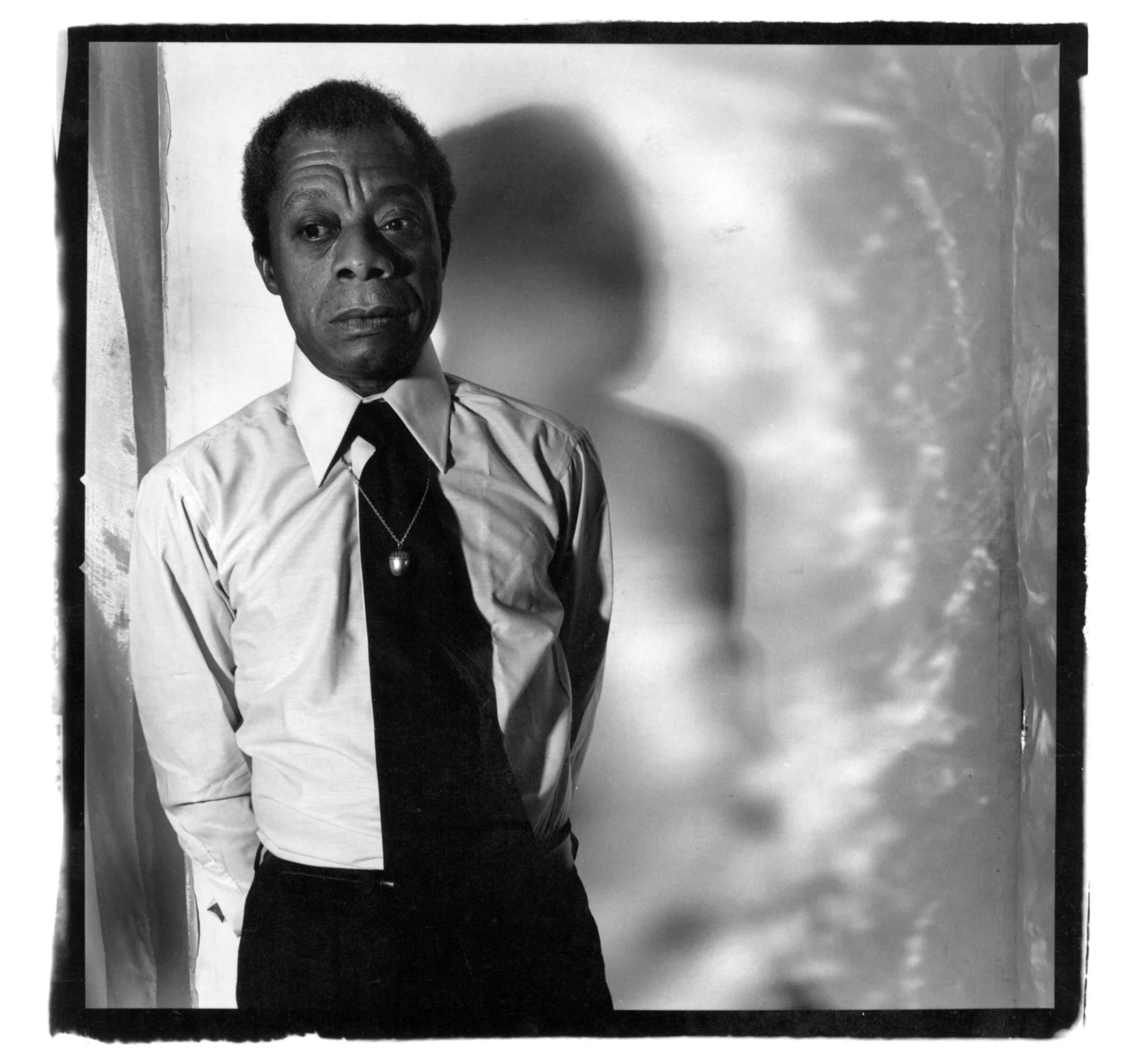 Lead Image Anthony Barboza, "James Baldwin", Vintage Gelatin Silver Print, 1975