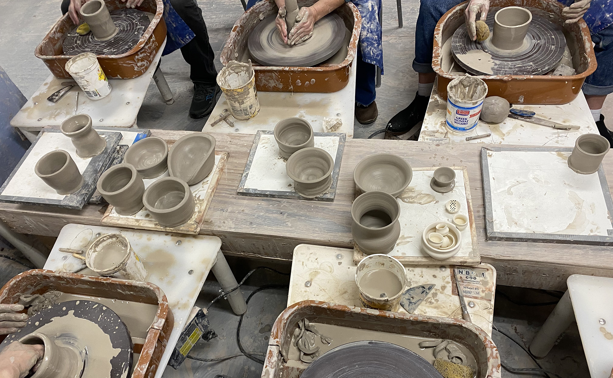 Wheel-Throwing April