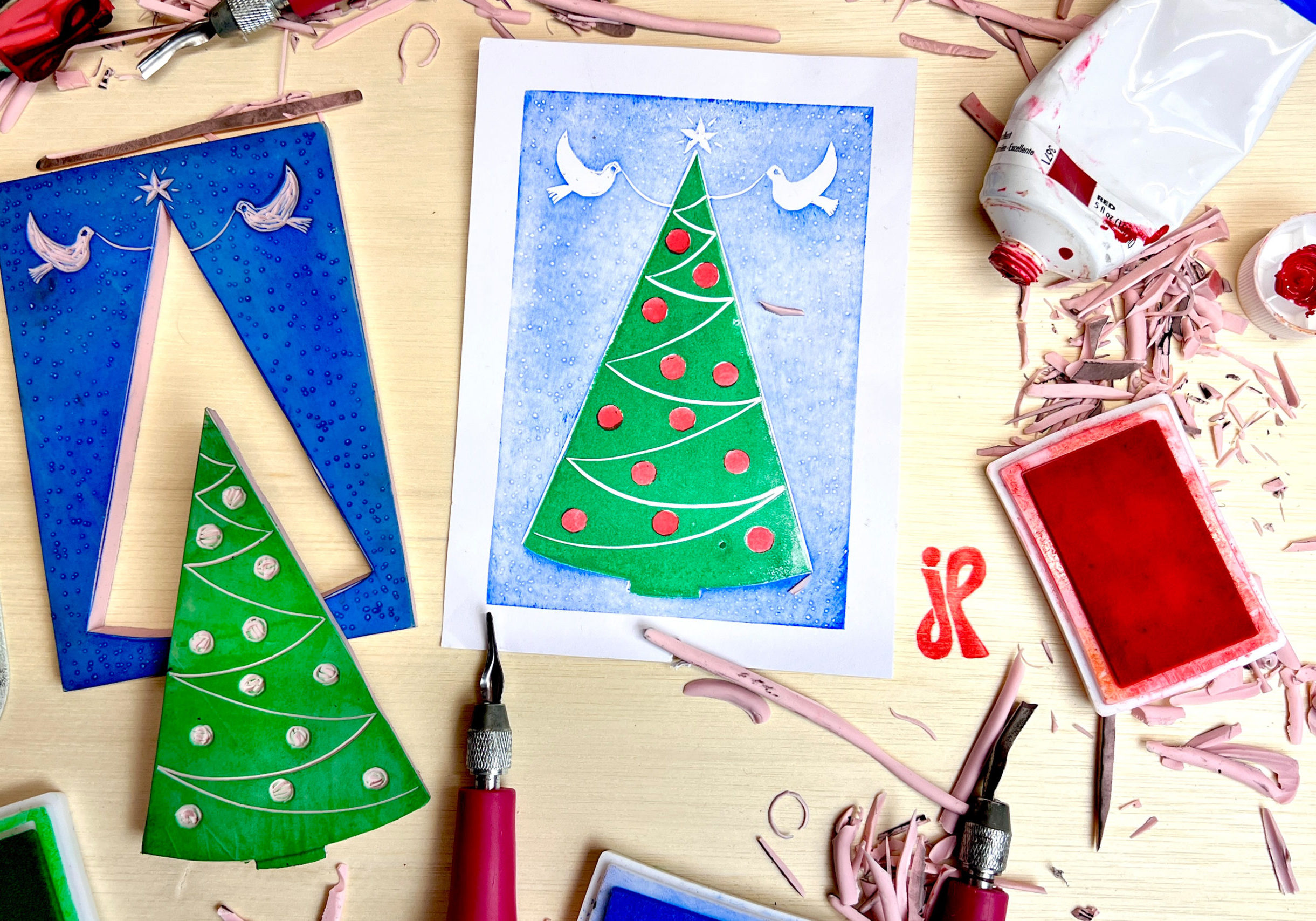 Holiday Print Making