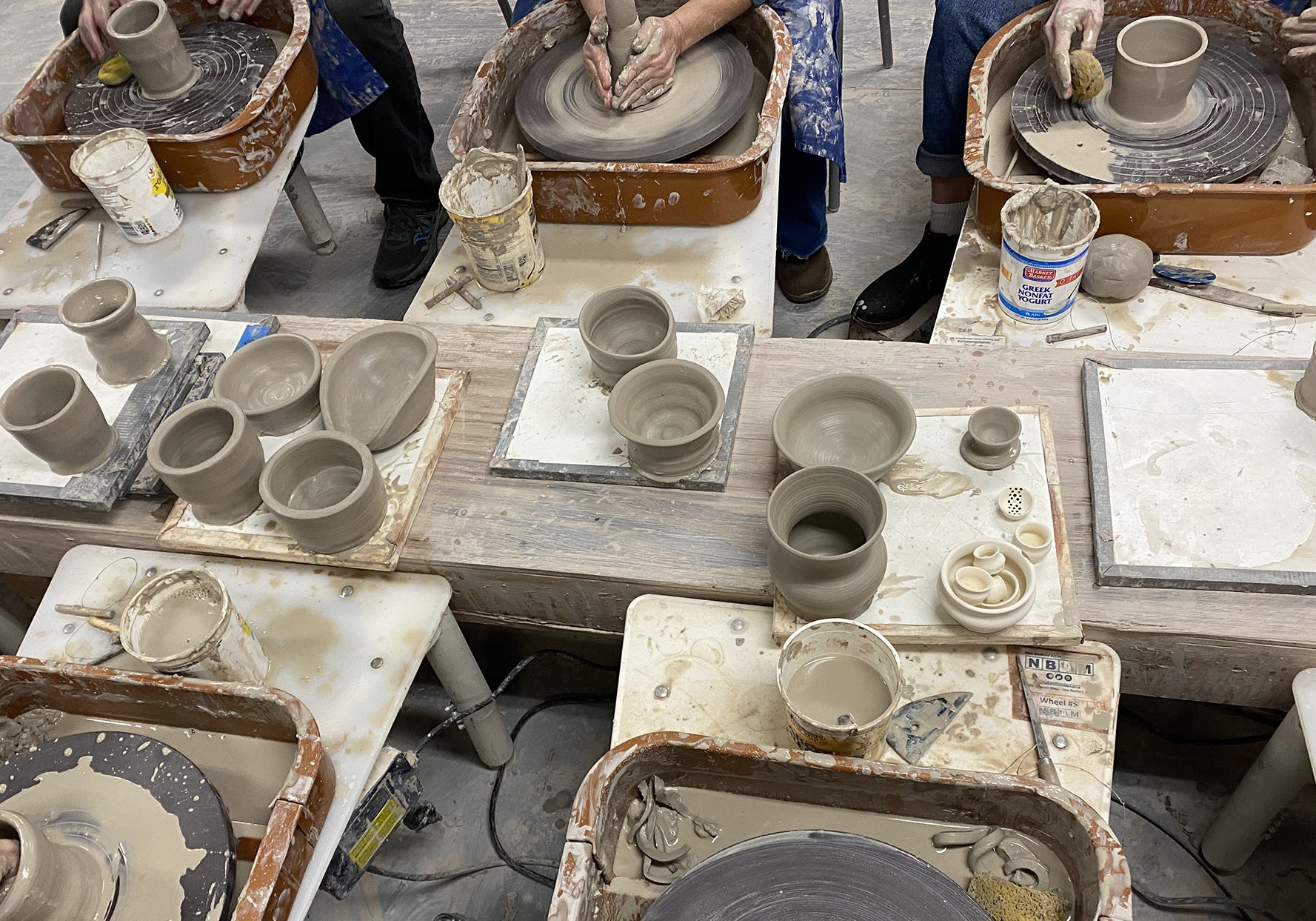 Wheel-Throwing April